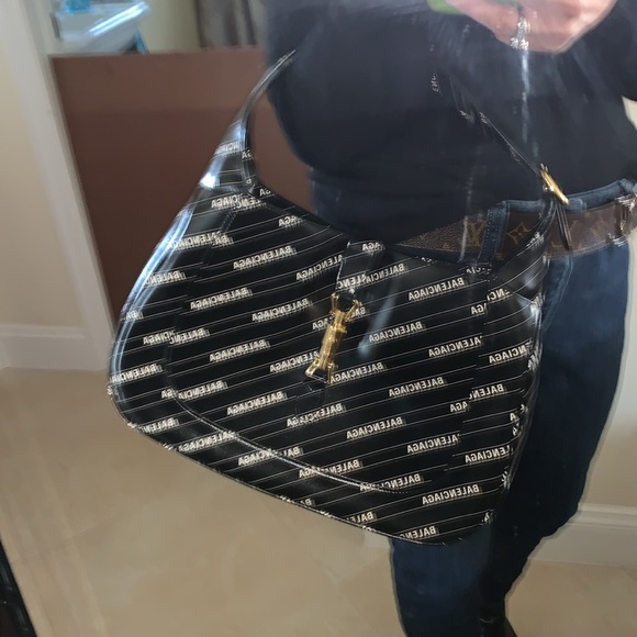 Gucci x the hacker Balenciaga 1961 Jackie Hobo Medium - Picture 12 of 12